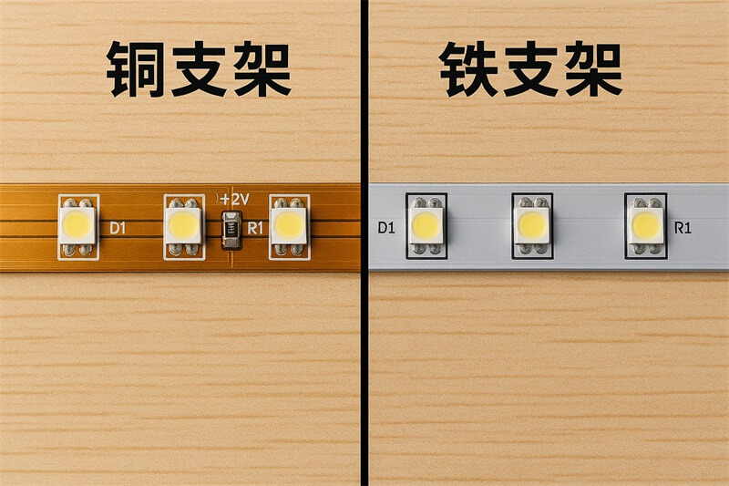 銅支架vs鐵支架 銅支架vs鐵支架