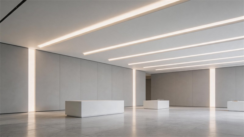 高端商業空間或展廳內的線性燈帶應用.JPG