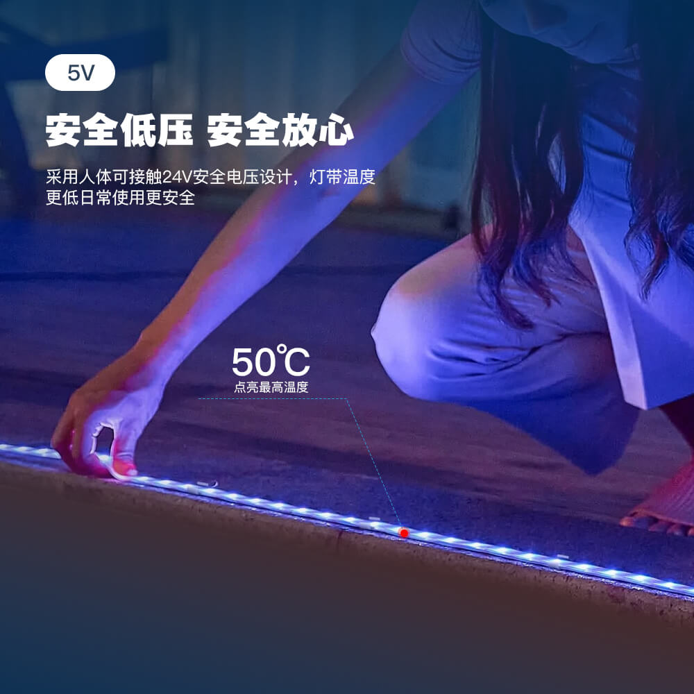 WS2812 RGBW 數字燈帶 | 5V四通道可尋址LED | 高顯色全彩幻彩燈條 - 2