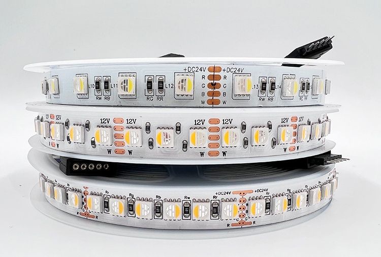 RGBW燈帶如何接線？