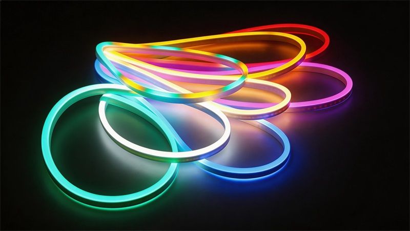 柔性霓虹燈帶結(jié)構(gòu)拆解：它是怎么做到360度發(fā)光的？