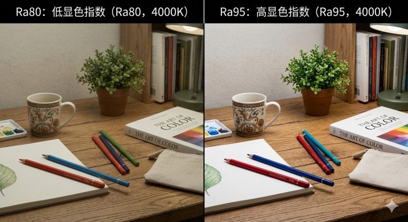 高顯指Ra95燈帶對眼睛到底有沒有保護(hù)作用？