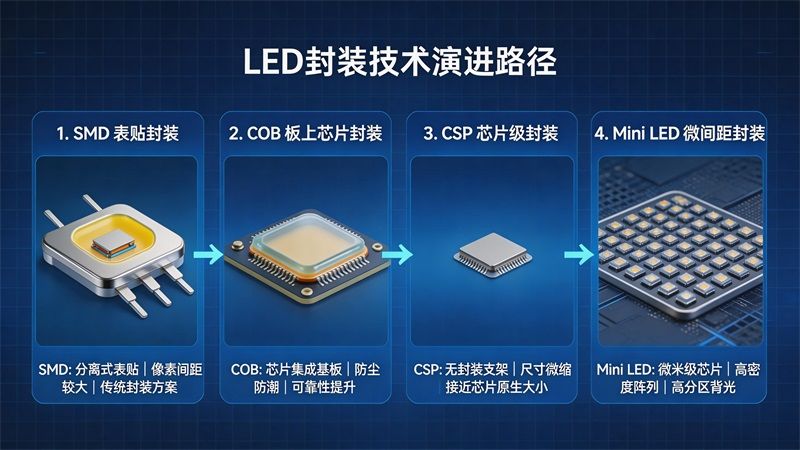 2026 LED行業報告：COB工藝將全面取代SMD？