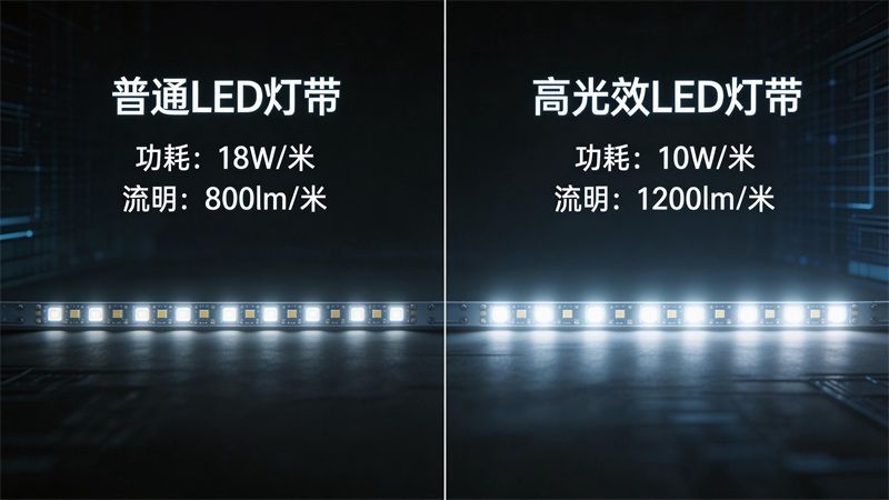 工程項(xiàng)目降本增效：長效光效燈帶的節(jié)能方案