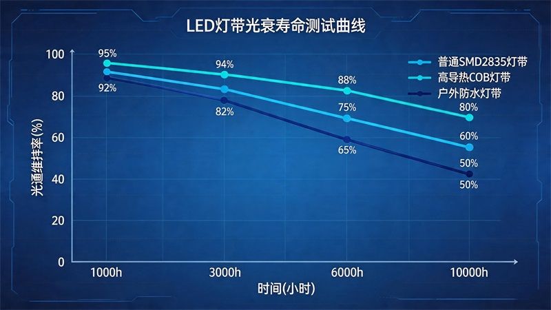 什么是燈帶的LM-80報(bào)告？工程投標(biāo)的關(guān)鍵