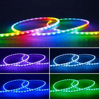 WS2812芯片4mm迷你側發光幻彩燈帶RGB4020燈珠DC5V - 2