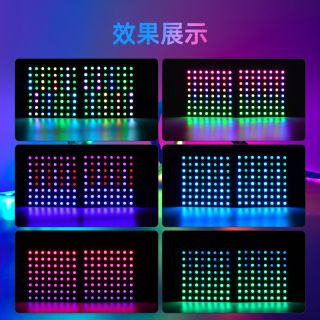 WS2812B全彩像素屏｜8x8數(shù)字可控LED顯示模塊｜DC5V低壓驅(qū)動 - 5
